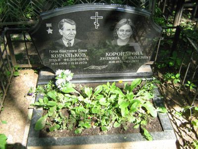 Могила - Корольков Иван Федорович (1906-1979), Герой Советского Союза