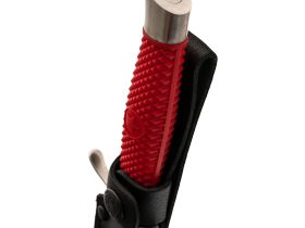 Нож Витязь B5400-2 Разведчик, сталь 9Cr18MoV, рукоять эластомер, красный