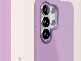 Чехол VLP Aster Pro Case MagSafe для Galaxy S26 Ultra, силикон лавандовый