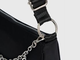 Сумка с цепочкой для девочек, Черный