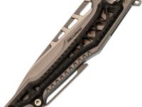 Складной нож Nimo Knives Divinity Tree, сталь M390, рукоять титан/карбон