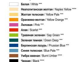 Набор сухой пастели "Сонет" 12 цв