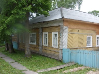 Каретник деревянный, рубленый