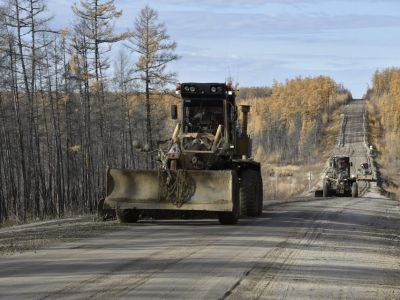 В Якутии временно ограничат движение грузового транспорта на участке автодороги «Колыма»