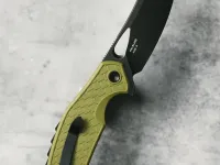 Складной нож Mr.Blade Wyvern blackwash сталь AUS-8, рукоять Olive FRN