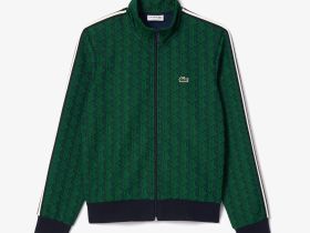 Мужская жаккардовая толстовка Lacoste PARIS с монограммой