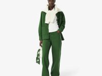 Женское поло Lacoste из эластичного хлопка