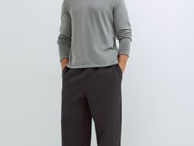 Джемпер с эффектом стирки, Серый