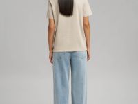 Свободная футболка comfort fit из хлопкового джерси