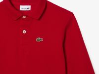 Детское поло Lacoste стандартного кроя из хлопка пике