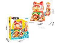 JK8888-2 Конструктор Кот на удачу, в ассортименте