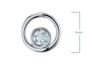 Подвеска из серебра э0612пд08220755