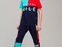 Комплект трикотажный для мальчиков: фуфайка (футболка), брюки