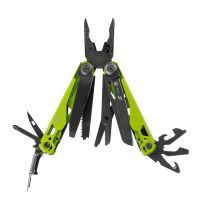 Мультитул Stinger 107 х 19 мм, 19 функций, сталь 440A/420A, салатовый корпус, нейлоновый чехол