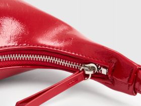 Сумка из лаковой кожи, Красный
