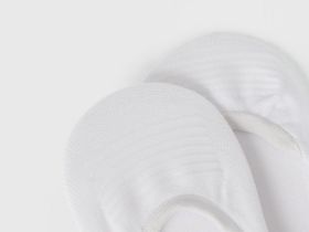 Следки, 2 пары, Белый