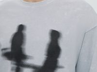 Футболка из хлопка с принтом