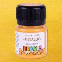 Акрил "Decola" 20 мл металлик Золото инков