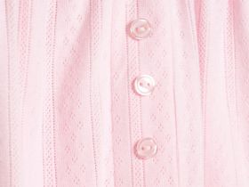 Пижамные шорты из ажурного трикотажа, Розовый