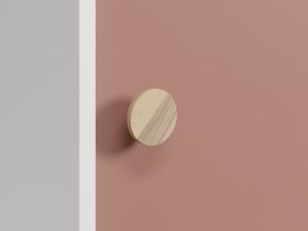 Стеллаж детский Арчи 80x111 Розовый