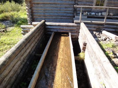 Подающий и обводной каналы