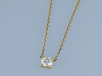 Колье из желтого золота э0312кл08210860