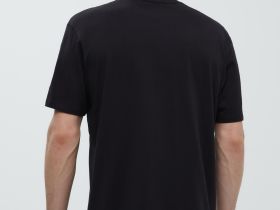 Футболка из хлопка с принтом