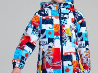 Куртка текстильная с полиуретановым покрытием для мальчиков (ветровка)