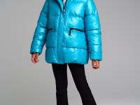 Куртка текстильная с полиуретановым покрытием для девочек