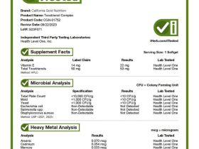 California Gold Nutrition, комплекс токотриенолов, витамин Е и смешанные токотриенолы, 150 капсул из рыбьего желатина