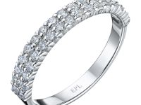 Кольцо из белого золота с бриллиантами э4701кц04181900