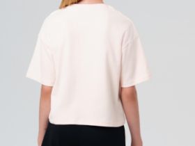 Комплект трикотажный для девочек: фуфайка (футболка), шорты