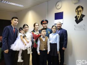 В Якутске встретили Героя России Андрея Григорьева