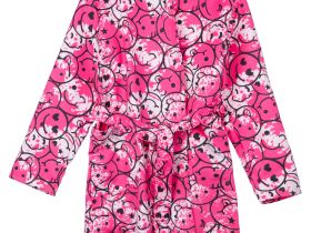 Халат текстильный для девочек