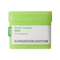 Пилинг-пэды для сужения пор Sungboon Editor Green Tomato NMN Pore Peeling Pad