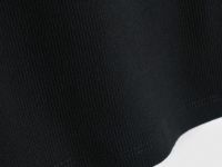 Базовый топ в рубчик, Черный