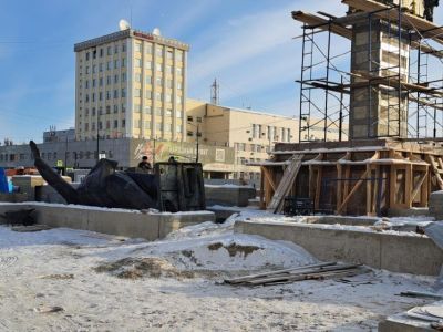 Памятник Ленину на центральной площади Якутска установят сегодня