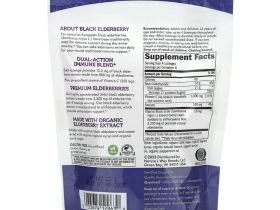 Nature's Way, Бузина, леденцы с витамином С, со вкусом тропических фруктов, 24 пастилки