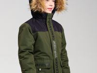 Куртка текстильная с полиуретановым покрытием для мальчиков (парка)