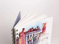 Скетчбук для акварели Малевичъ "Veronese" Fin 18х18 см 30 л 200 г