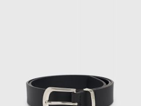 Ремень из искусственной кожи, Черный