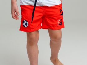 Шорты текстильные плавательные для мальчиков, средней длины