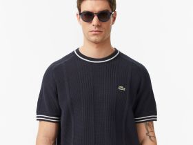 Мужской свитер Lacoste с коротким рукавом