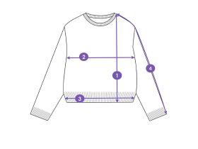 Джемпер трикотажный для девочек