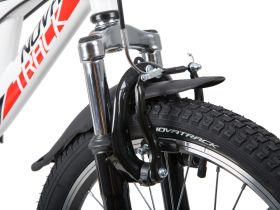 Детский велосипед Novatrack Shark 20 6sp, год 2020, цвет Белый