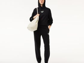 Женская толстовка Lacoste Jogger с принтом