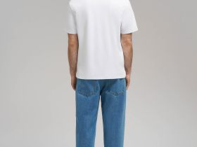 Поло прямого кроя из хлопкового трикотажа интерлок