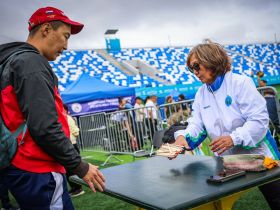 Фото. День физкультурника отмечают в Якутске