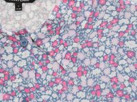 Блузка с коротким рукавом и отложным воротником