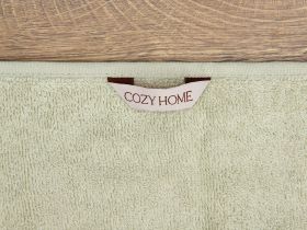 Полотенце махровое Nell, серо-зеленое